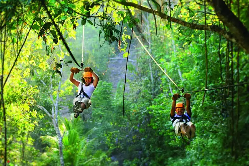 Tour de Tirolesas y Canopy en la selva de Puerto Vallarta